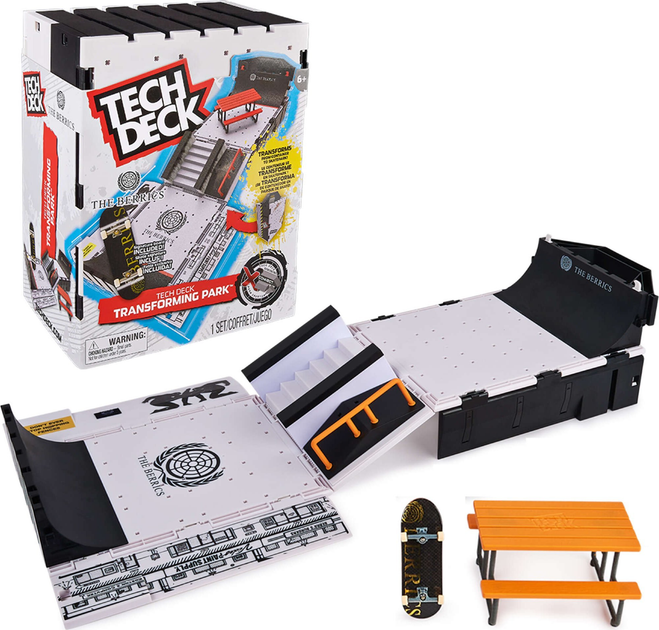 Zestaw do zabawy Spin Master Tech Deck Transforming park 6066471 (0778988455982) - obraz 4