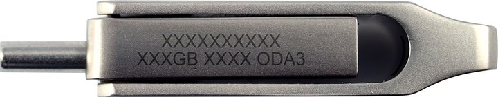 Pendrive USB GOODRAM ODA3 128GB USB 3.2 Gen 1/Type-C Silver (ODA3-1280S0R11) - obraz 5
