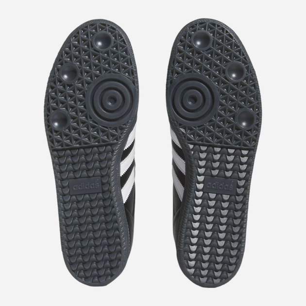 Sneakersy damskie ze skóry naturalnej adidas FA Samba ID7339 39.5 (6UK) 24.5 cm Czarne (4066754034636) - obraz 7
