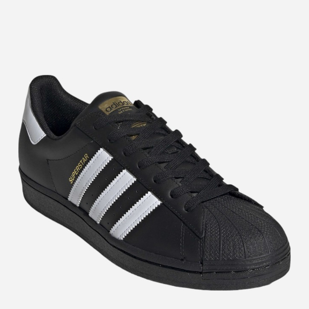 Чоловічі кеди низькі adidas Originals Superstar EG4959 43 (UK 10) Чорні (4062051419060) - зображення 2