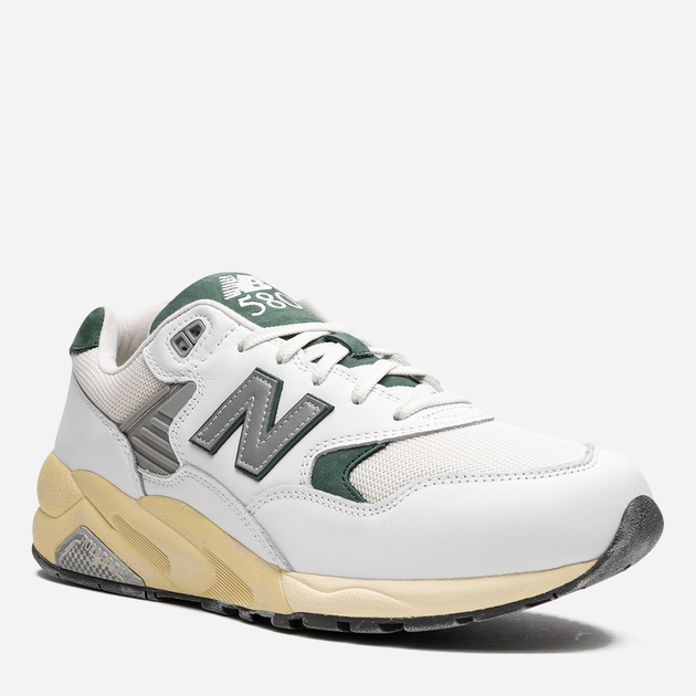 Buty sportowe męskie New Balance 580 MT580RCA 43 (9.5US) Biały/Zielony (196432408269) - obraz 2