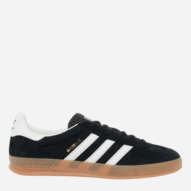 Sneakersy męskie do kostki adidas Originals Gazelle Indoor H06259 46.5 Czarne (4066746178249) - obraz 1