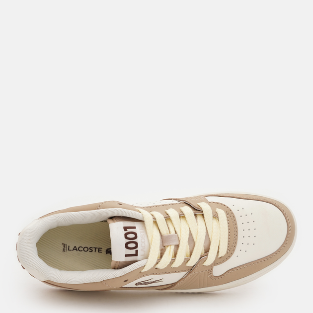 Жіночі кросівки Lacoste L001 749SFA0046-BW7 39 (T5.5) 25.2 см Lt Brw/Off Wht (5059862503858) - зображення 6