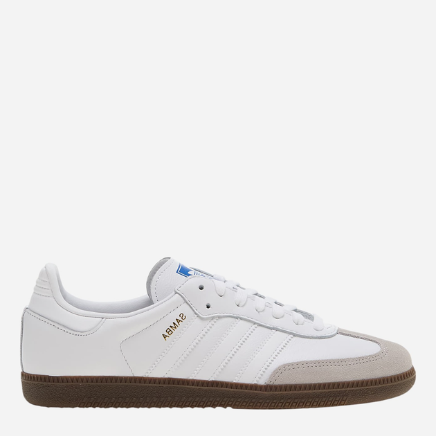 Чоловічі кеди низькі adidas Originals Samba OG IE3439 45.5 Білі (4067886953031) - зображення 1