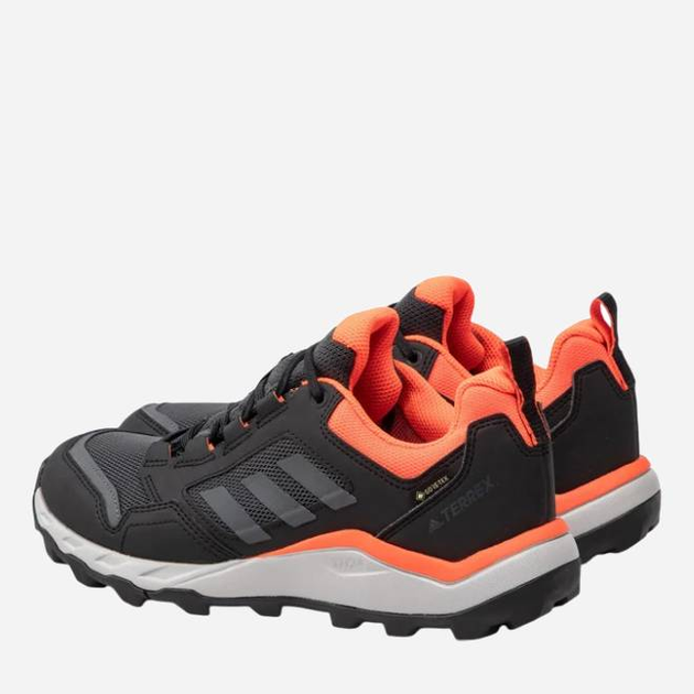 Чоловічі кросівки для бігу з Gore-Tex adidas Terrex Tracerocker 2 Gtx GZ8909 41.5 Чорний/Помаранчевий (4065419795752) - зображення 3