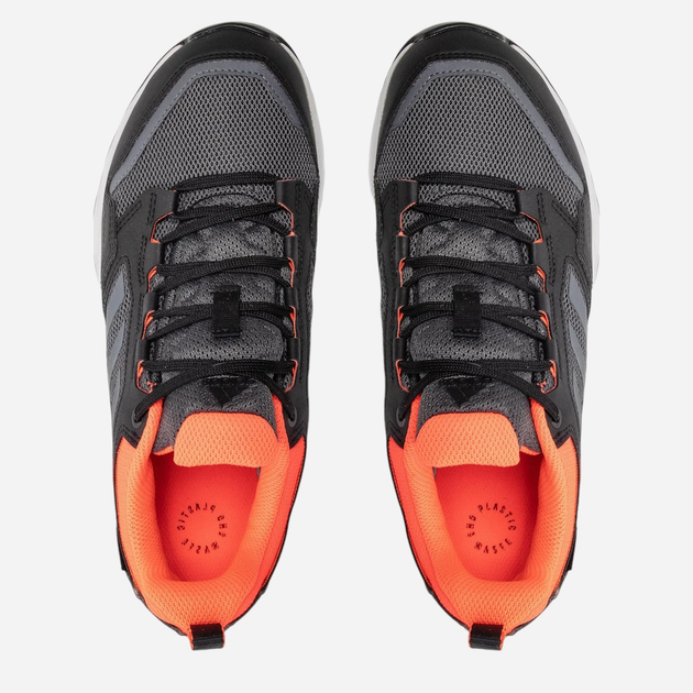 Чоловічі кросівки для бігу з Gore-Tex adidas Terrex Tracerocker 2 Gtx GZ8909 41.5 Чорний/Помаранчевий (4065419795752) - зображення 6