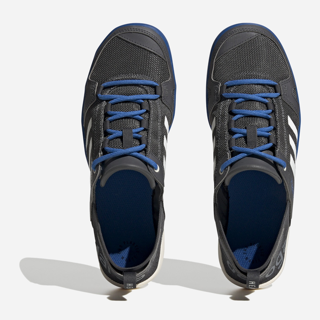 Чоловічі кросівки для туризму adidas Terrex Daroga Two 13 H.Rdy HP8637 43.5 Сірі/Сині (4066749883782) - зображення 5