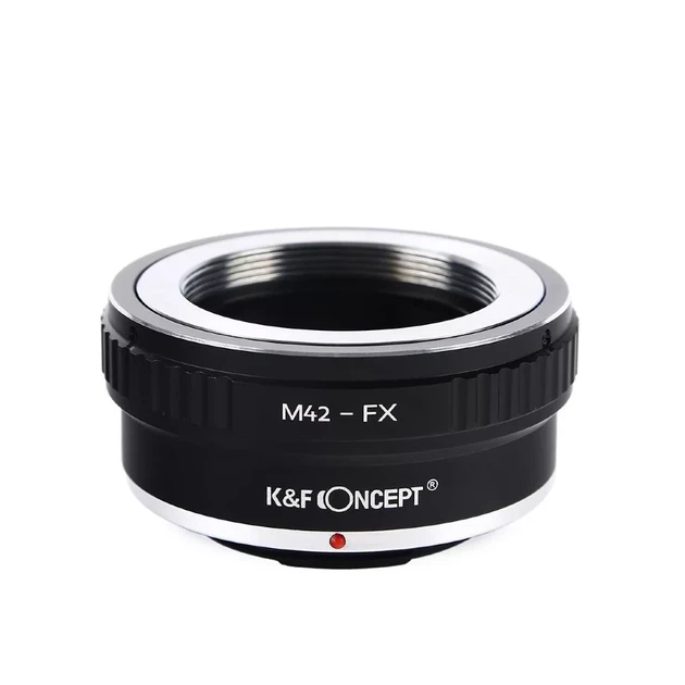 Адаптер переходник K&F Concept - M42 - FX Fuji для камер FujiFilm с байонетом FX - изображение 9