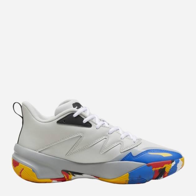 Чоловічі кросівки для баскетболу Puma Genetics Glacial 309691-02 44 (9.5UK) Сірі (4099686061951) - зображення 4