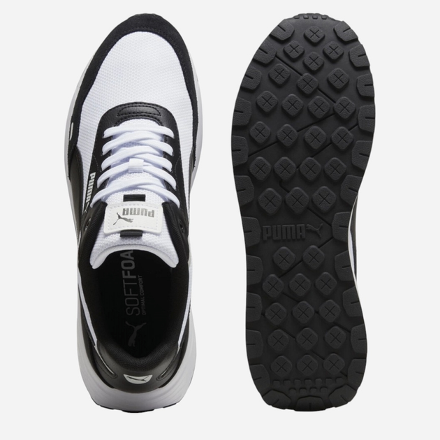 Buty sportowe męskie Puma Runtamed 389236-14 43 (9UK) Biały/Czarny (4099686512637) - obraz 4