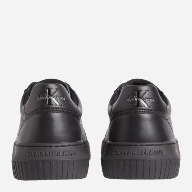 Sneakersy męskie skórzane do kostki Calvin Klein JEANS CKYM0YM006810GT 43 Czarne (8720108631792) - obraz 4