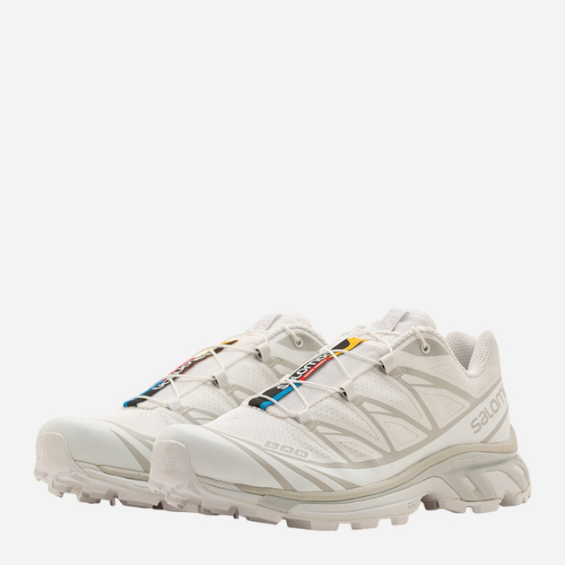 Buty do biegania męskie Salomon XT-6 L41252900 42.5 Białe - obraz 4