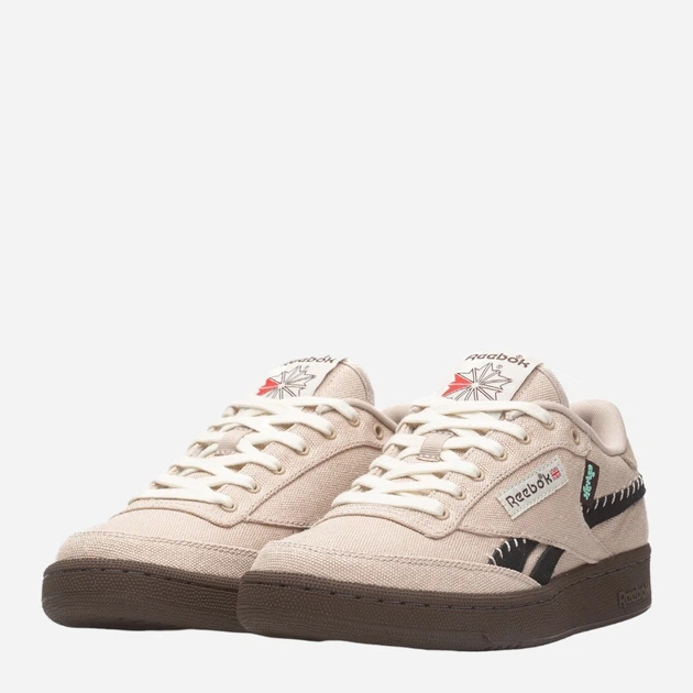 Sneakersy męskie do kostki Reebok Club C Revenge Vintage Hemp 100034259 44.5 Beżowe (4066759908048) - obraz 4