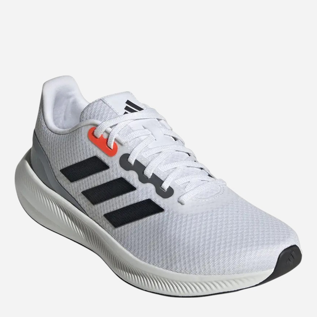 Buty do biegania męskie adidas Runfalcon 3.0 Wide HP6650 41.5 Białe (4066748191543) - obraz 2