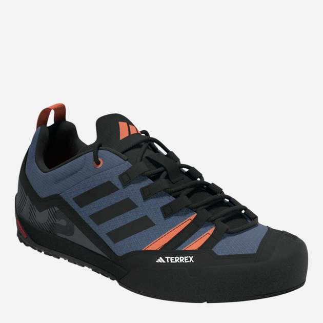 Чоловічі кросівки для треккінгу adidas Terrex Swift Solo 2 IE6903 47.5 Синій/Чорний (4066746376553) - зображення 2