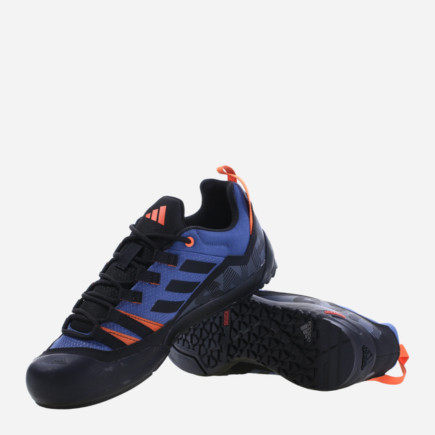 Чоловічі кросівки для туризму adidas Terrex Swift Solo 2 IE6903 47.5 Синій/Чорний (4066746376553) - зображення 5