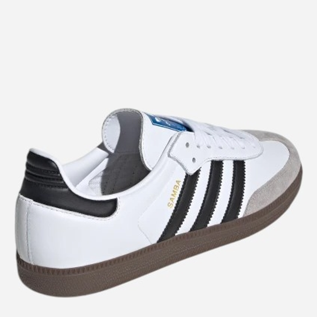 Sneakersy męskie do kostki adidas Originals Samba OG B75806 41 Białe (4059809047071) - obraz 4