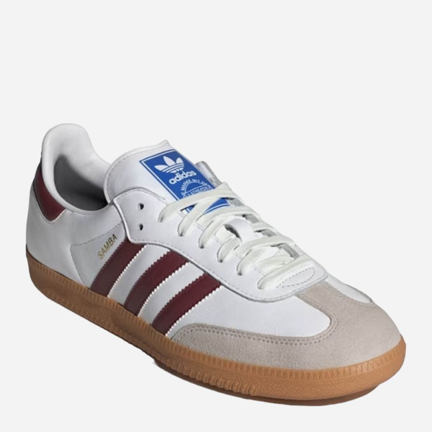 Чоловічі кеди низькі adidas Originals Samba OG IF3813 40.5 (7UK) Білі (4066759170971) - зображення 2