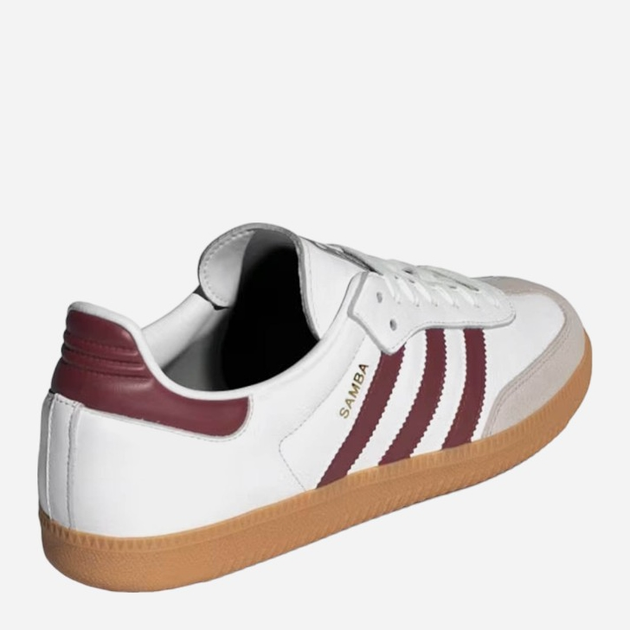 Sneakersy męskie do kostki adidas Originals Samba OG IF3813 42.5 (8.5UK) Białe (4066759170827) - obraz 3