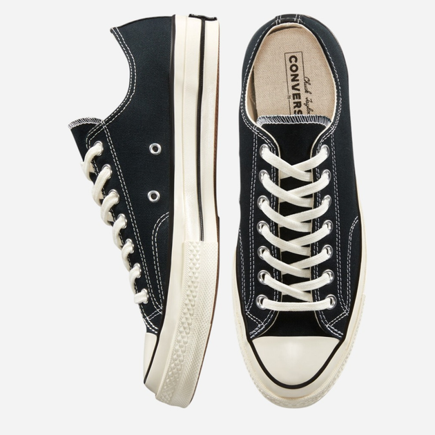 Чоловічі кеди низькі Converse Chuck Taylor All Star 70 162058C 43 Чорні (888755677117) - зображення 5