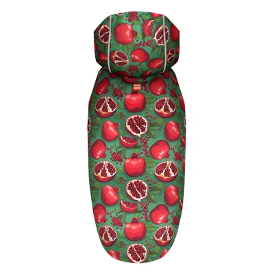 Дождевик для животных WAUDOG Clothes Накидка с капюшоном Гранаты XS (355-4052) - изображение 3