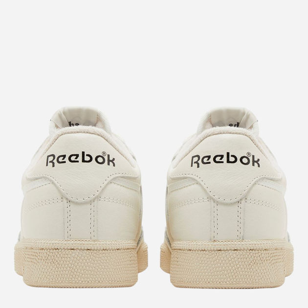 Sneakersy męskie do kostki Reebok Club C 85 Vintage 100033000 42 Beżowe (4066755164691) - obraz 4