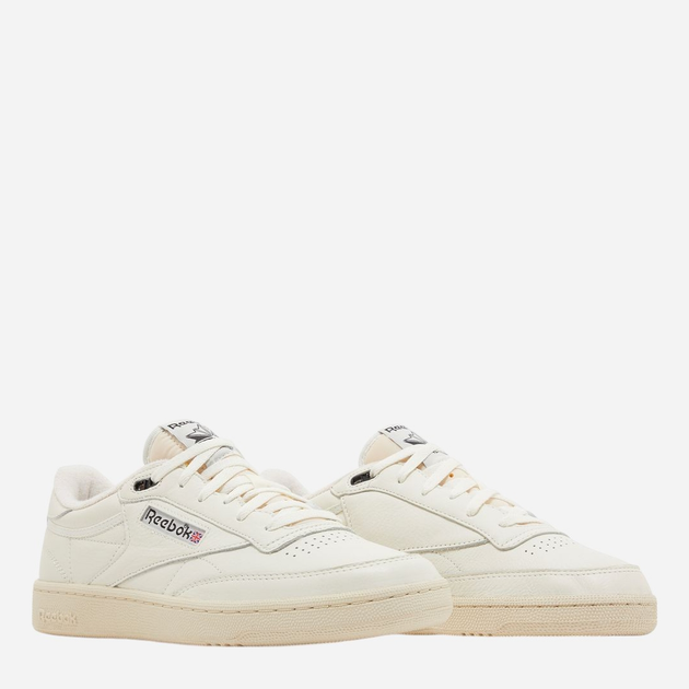 Sneakersy męskie skórzane Reebok Club C 85 Vintage 100033000 45.5 Białe (4066755164677) - obraz 2