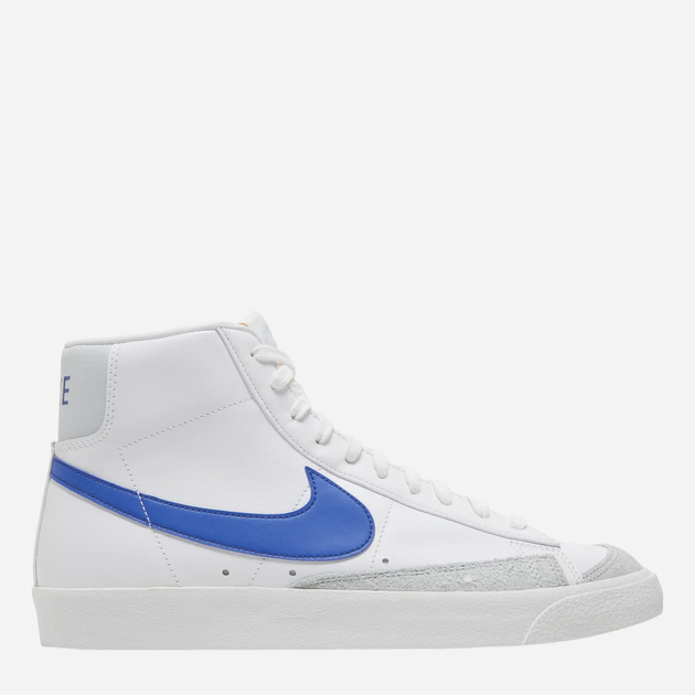 Sneakersy męskie skórzane Nike Blazer Mid 77 Vintage BQ6806-124 45.5 (11.5US) Białe (196604360081) - obraz 1