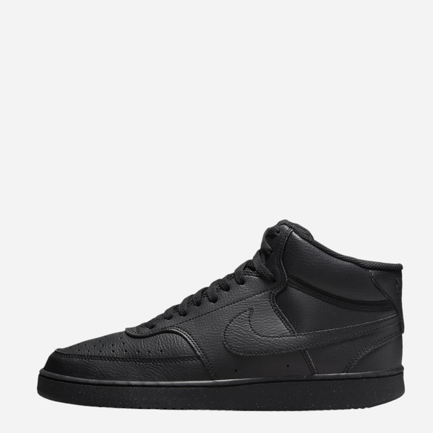 Чоловічі кеди високі Nike Court Vision Mid Nn DN3577-003 44 (10US) Чорні (196149689784) - зображення 3