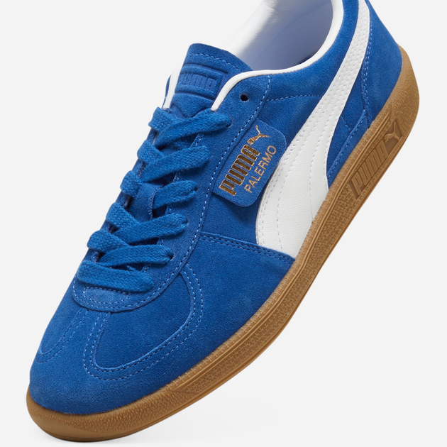 Чоловічі кеди низькі Puma Palermo 396463-07 42 (8UK) Сині (4099685706945) - зображення 5
