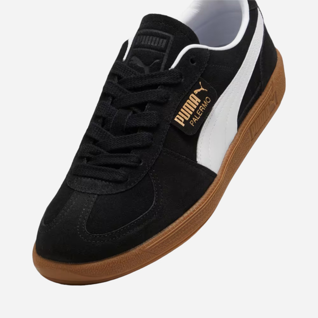 Чоловічі кеди низькі Puma Palermo 396463-10 42.5 (8.5UK) Чорні (4099685840267) - зображення 7