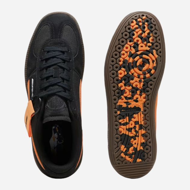 Чоловічі кеди низькі Puma AMG Palermo 397652-01 44.5 (10UK) Чорний/Помаранчевий (4067979541534) - зображення 5