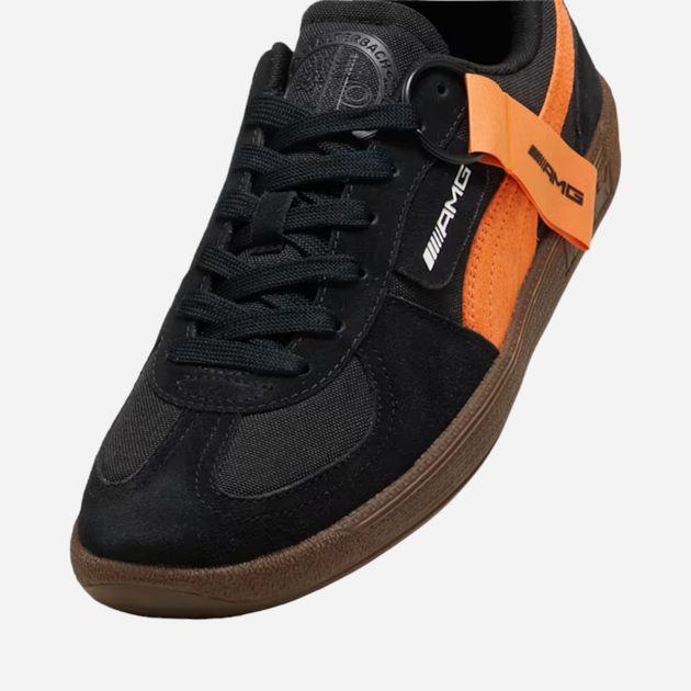 Чоловічі кеди низькі Puma AMG Palermo 397652-01 44 (9.5UK) Чорний/Помаранчевий (4067979541510) - зображення 6