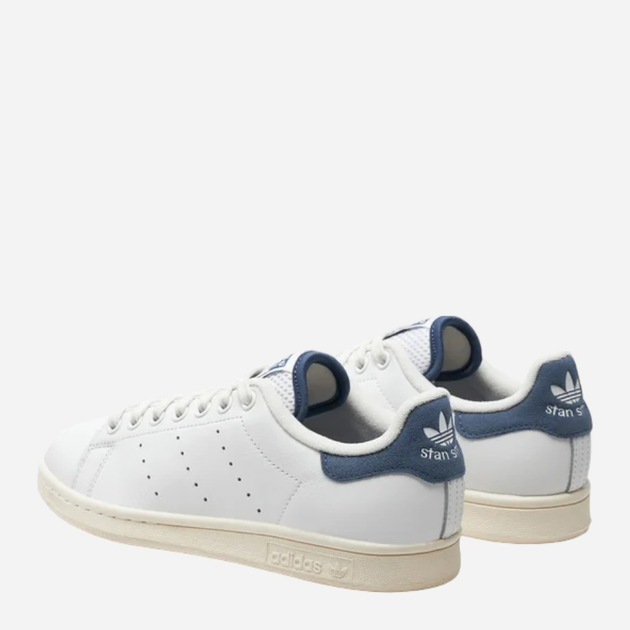 Чоловічі кеди низькі adidas Originals Stan Smith IG1323 45.5 (10.5UK) Білий/Синій (4066765593450) - зображення 4