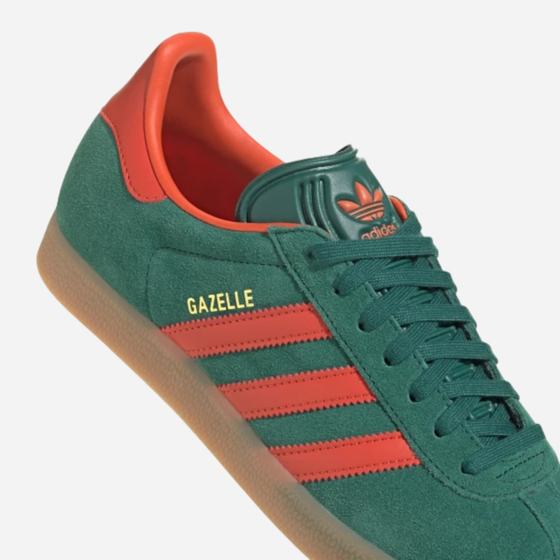 Sneakersy męskie do kostki adidas Originals Gazelle IG6200 44 (9.5UK) Zielone (4066765046673) - obraz 7