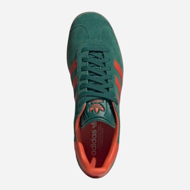 Чоловічі кеди низькі adidas Originals Gazelle IG6200 44.5 (10UK) Зелені (4066765046666) - зображення 5
