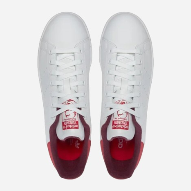 Чоловічі кеди низькі adidas Originals Stan Smith IG1321 44 (9.5UK) Білий/Червоний (4066765369635) - зображення 5