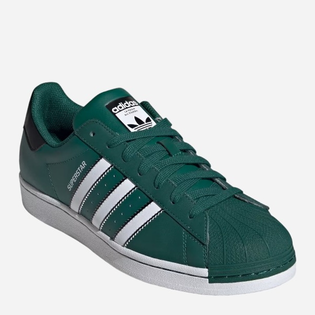 Чоловічі кеди низькі adidas Originals Superstar IF3633 43.5 (9UK) Зелені (4066764430169) - зображення 2