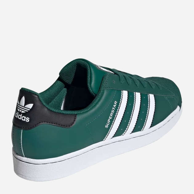 Чоловічі кеди низькі adidas Originals Superstar IF3633 46 (11UK) Зелені (4066764430121) - зображення 3