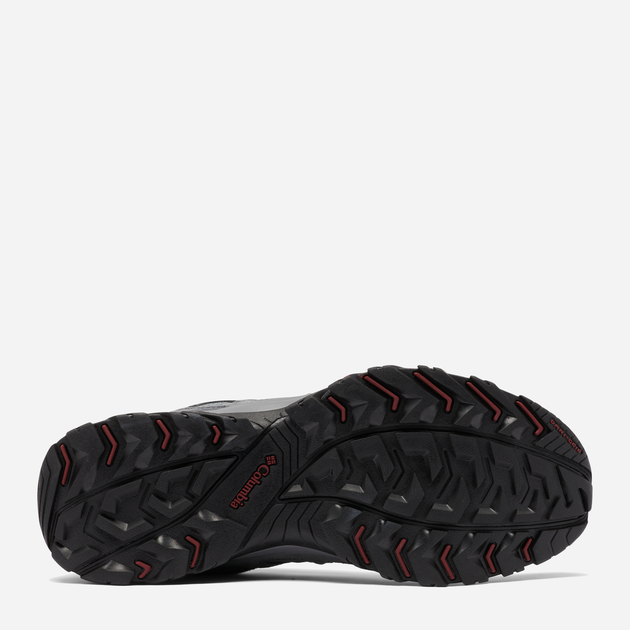 Чоловічі кросівки Columbia Redmond III Waterproof 1940591035 44.5 (11.5US) Сірий/Чорний (195981565997) - зображення 9
