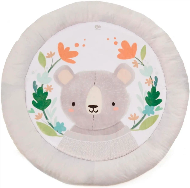 Mata edukacyjna Kinderkraft Cozyplay (KPCOZY00LGR0000) (5902533926930) - obraz 4