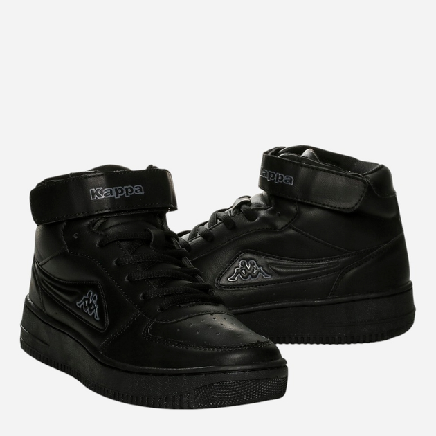 Sneakersy męskie wysokie Kappa Bash Mid 242610-1116 39 Czarne (4056142378954) - obraz 3