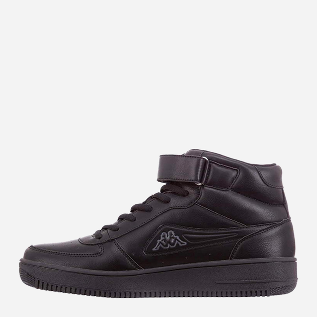 Чоловічі кеди високі Kappa Bash Mid 242610-1116 40 Чорні (4056142378961) - зображення 4