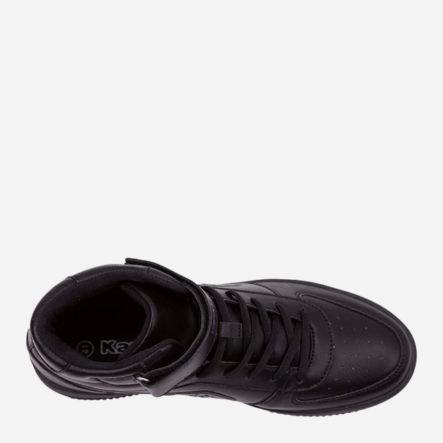 Чоловічі кеди високі Kappa Bash Mid 242610-1116 43 Чорні (4056142389660) - зображення 5