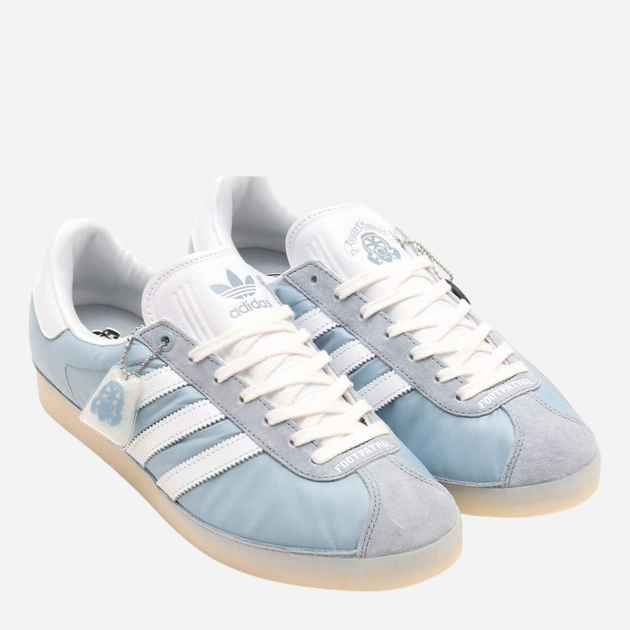 Чоловічі кеди низькі adidas x Footpatrol Gazelle 85 IG4524 44.5 Сірі (4066758689955) - зображення 4