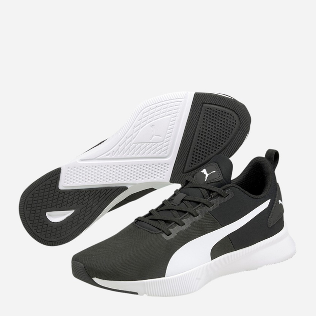 Buty do biegania męskie Puma Flyer Runner Mesh 195343-01 40 Czarny/Biały (4063699695472) - obraz 4