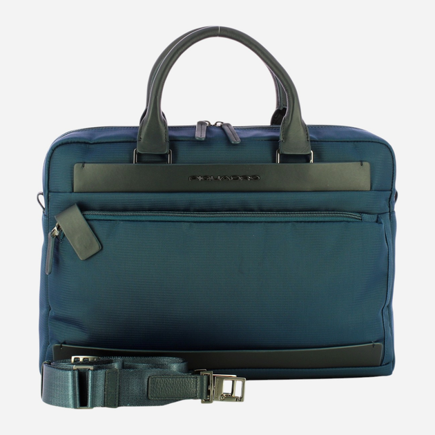 Torba aktówka męska duża Piquadro OUTCA3335S100/BLU5 Ciemnogranatowa (800070334846) - obraz 3