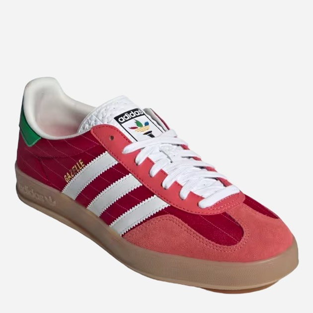 Sneakersy męskie do kostki adidas Gazelle Indoor IF9641 42.5 (8.5UK) 27 cm Czerwone (4067888524901) - obraz 2