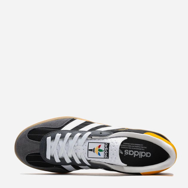 Жіночі кеди низькі adidas Gazelle Indoor IF9642 38.5 (5.5UK) 24 см Чорний/Сірий (4067888520941) - зображення 6