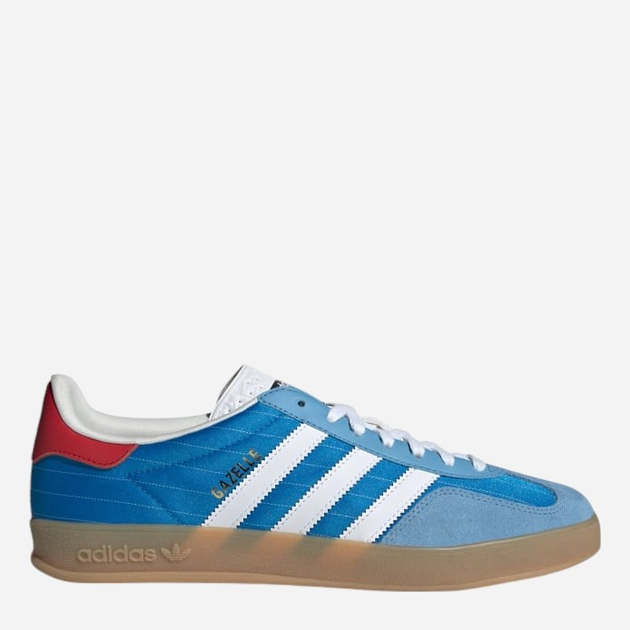 Sneakersy damskie do kostki adidas Gazelle Indoor IF9643 38 (5UK) 23.5 cm Niebieskie (4067888513202) - obraz 1